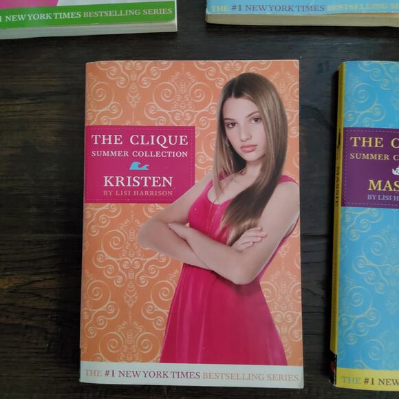 The Clique Summer Collection 5 Book Set by Lisi Harrison Five Girls Five Stories - Picture 6 of 12